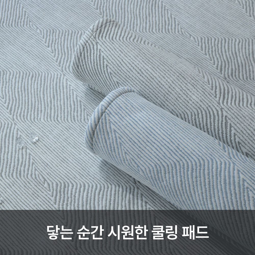 [단3일만] 즉각적 쿨링! 듀라론 워셔블 글레이셔 냉감 러그