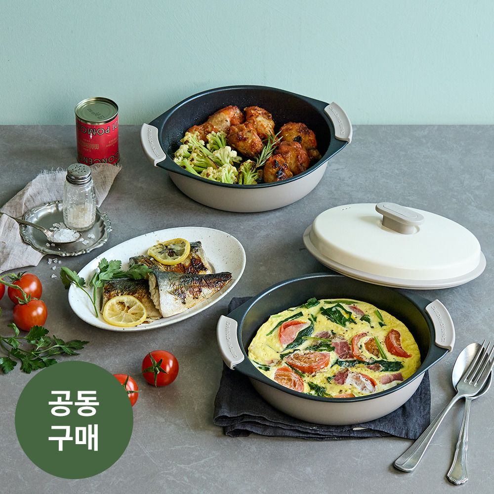 [공동구매] 불 없이도 노릇하게, 클레버리 6in1 전자레인지 그릴