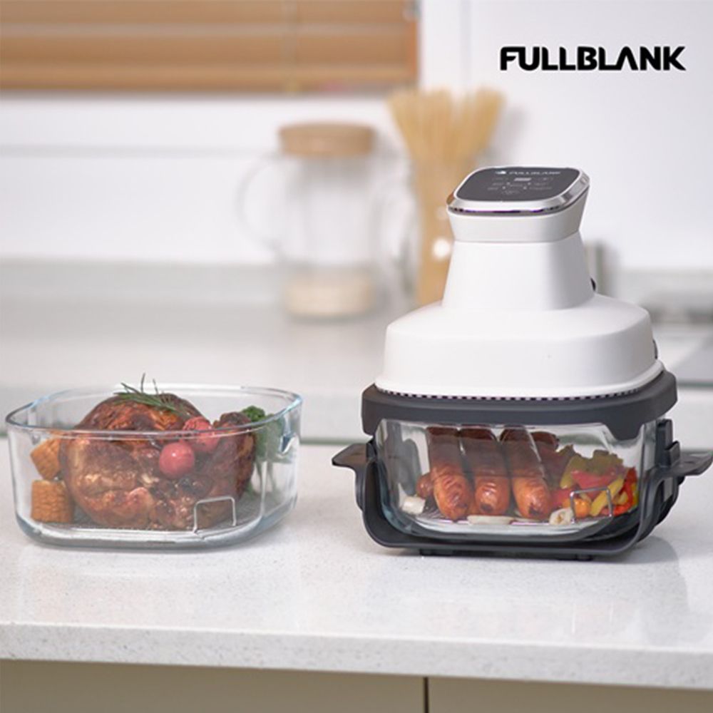 [풀블랭크] 크로칸테 에어프라이어 4L SK-15F + (유리바스켓 4L 추가)