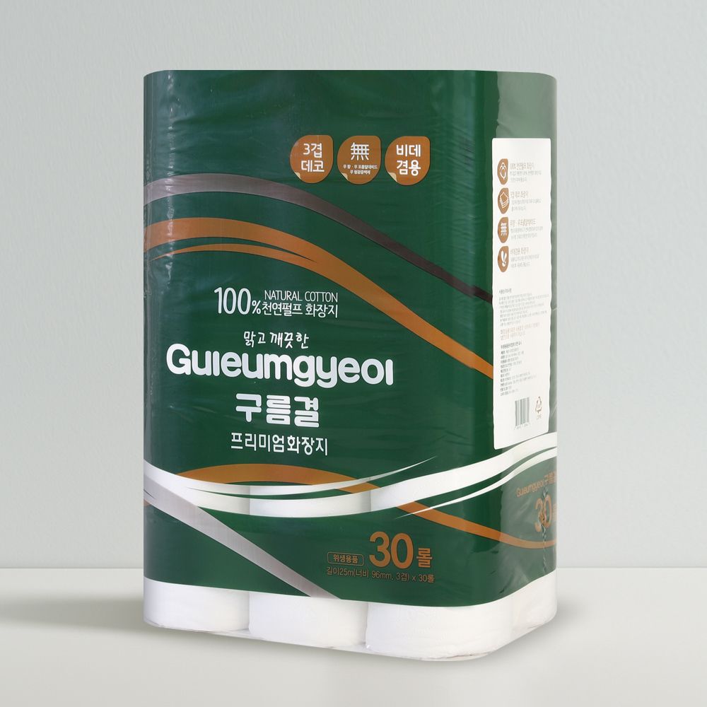 구름결 화장지 휴지 25M 30롤