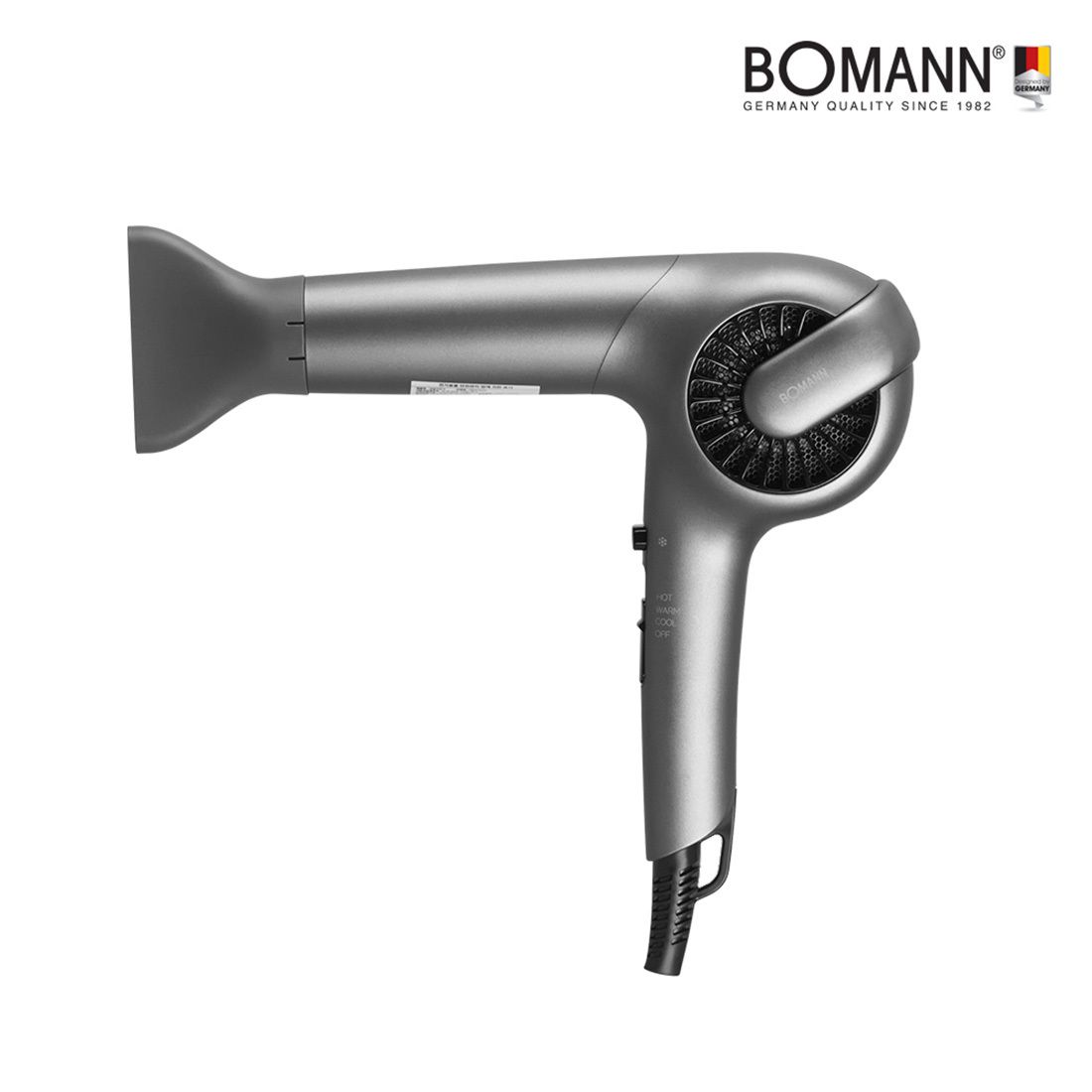 [보만] 1800W 사이드인렛 헤어드라이기 HD3162G