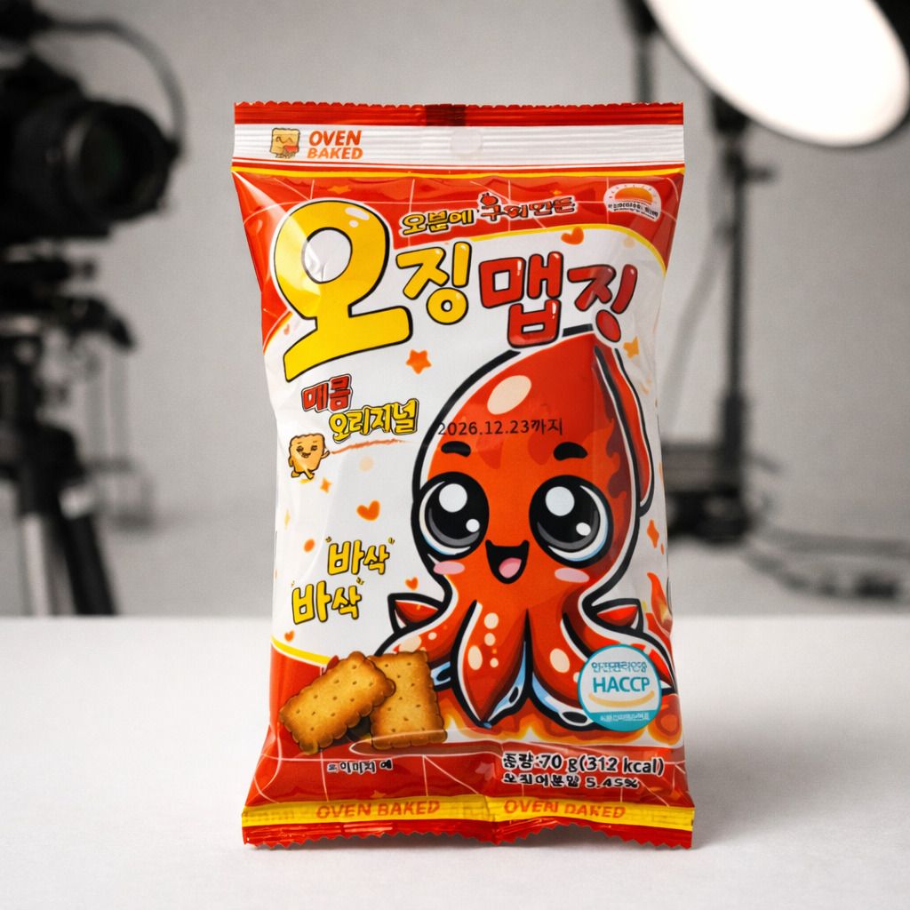 오븐에 구워만든 오징맵징 70g
