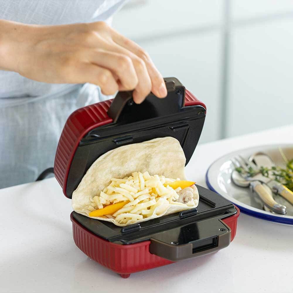[공동구매] 바쁜 아침 식빵 한 장으로 뚝딱! 레꼴뜨 미니 샌드위치 메이커