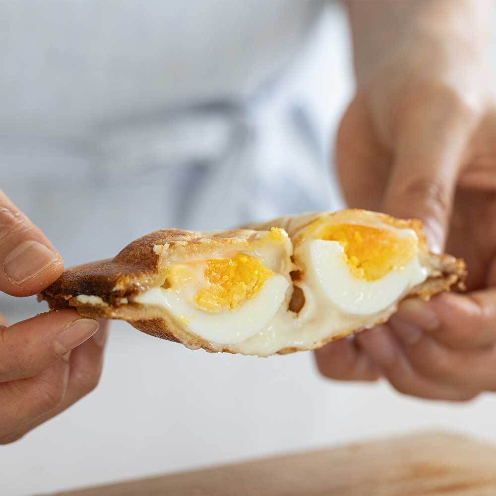 [공동구매] 바쁜 아침 식빵 한 장으로 뚝딱! 레꼴뜨 미니 샌드위치 메이커