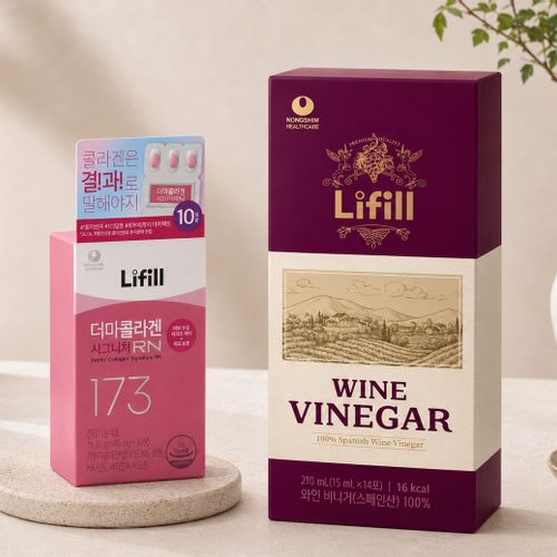 라이필 더마콜라겐 시그니처 RN 30정 1+1 (+라이필 와인비니거14포 세트)