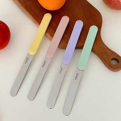 실리콘 핸들 스텐 멀티 나이프 김밥칼 6color