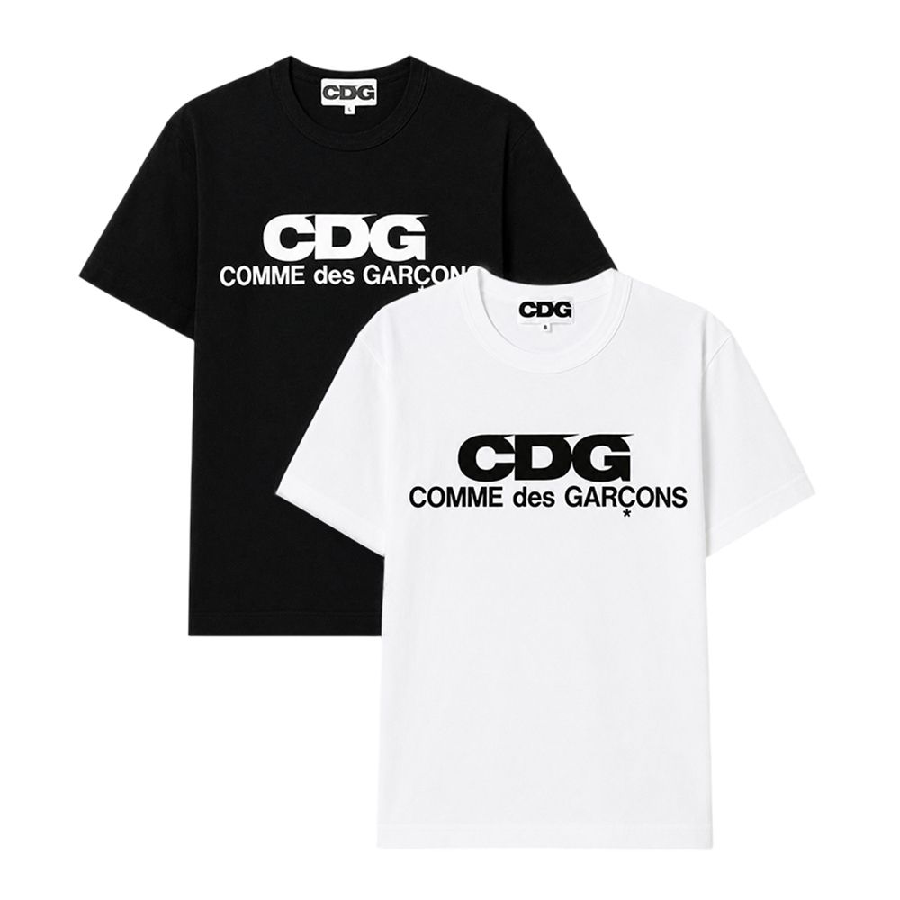 [꼼데가르송] CDG-반팔 티셔츠 2종택1