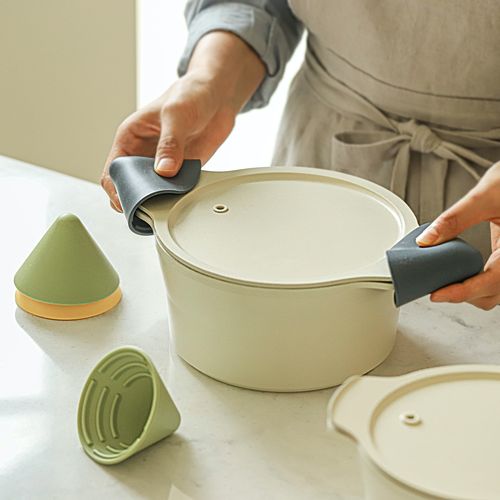 고깔 실리콘 냄비손잡이 2p세트(6 color)