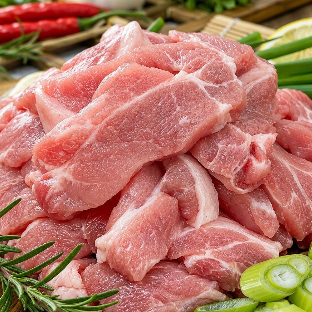 국내산 한돈 특수부위 뒷고기 500g+500g