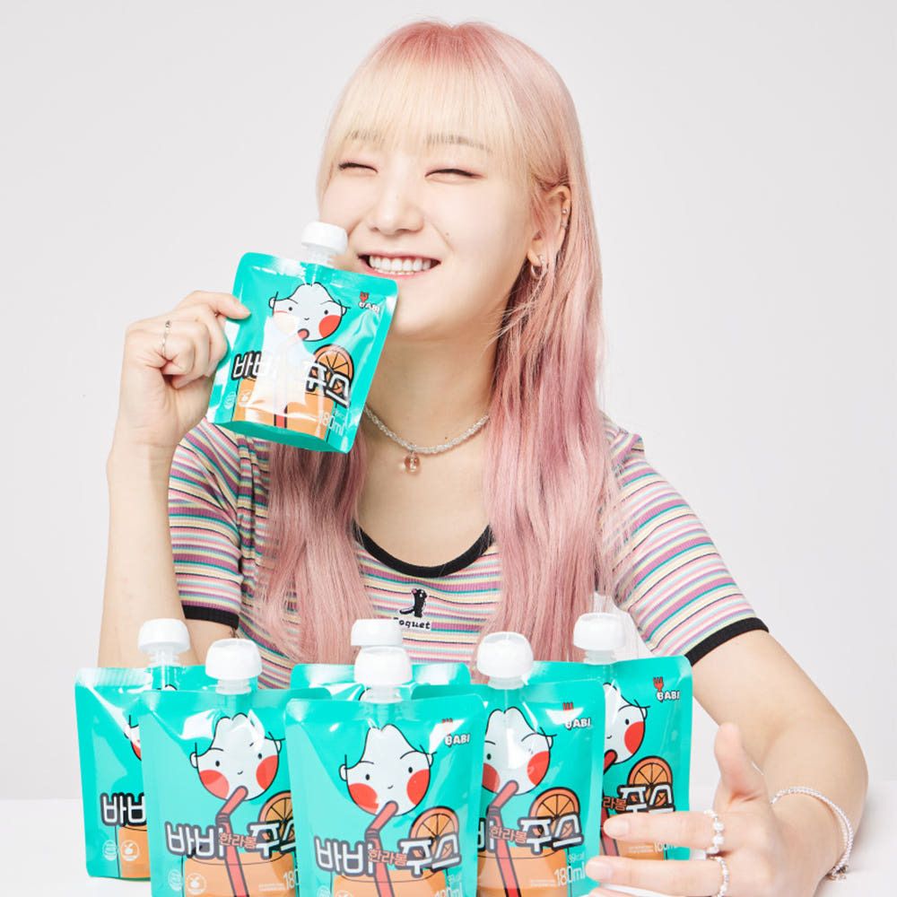 [HEEBAB] 히밥 바비 한라봉 주스(냉동) 180ml, 4개