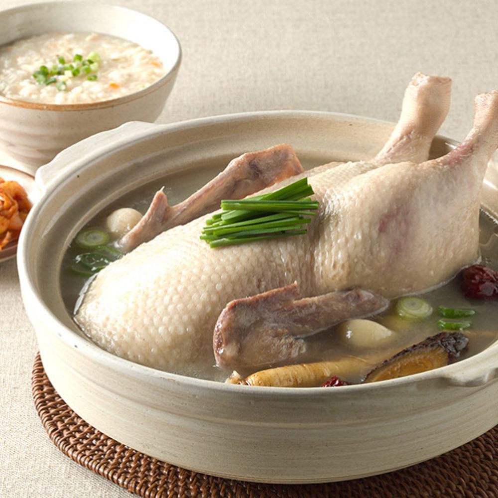 [하림 주원산오리] 무항생제 통오리 백숙 세트 1.8kg