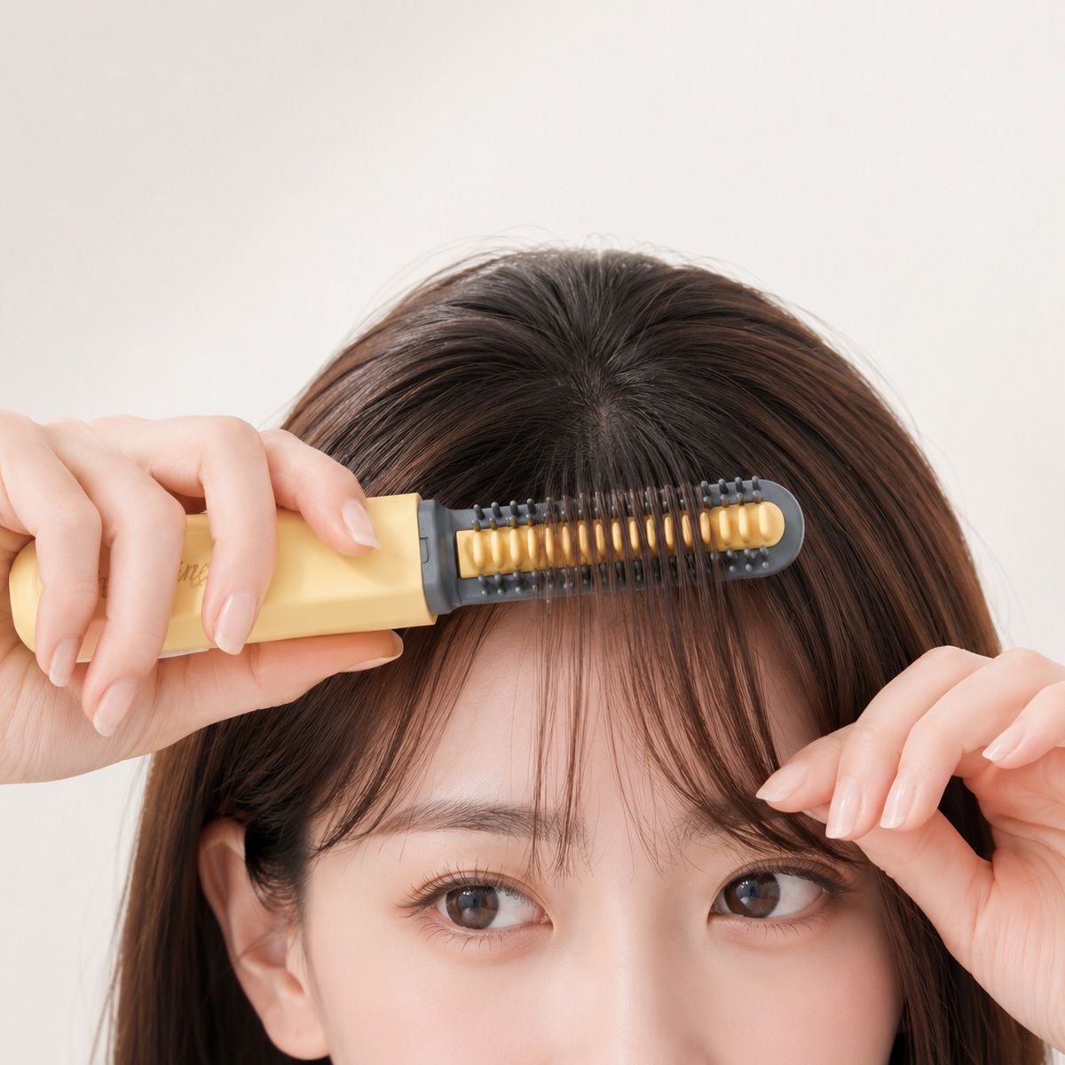 초경량 버터스틱 10cm 볼륨 무선 미니 고데기