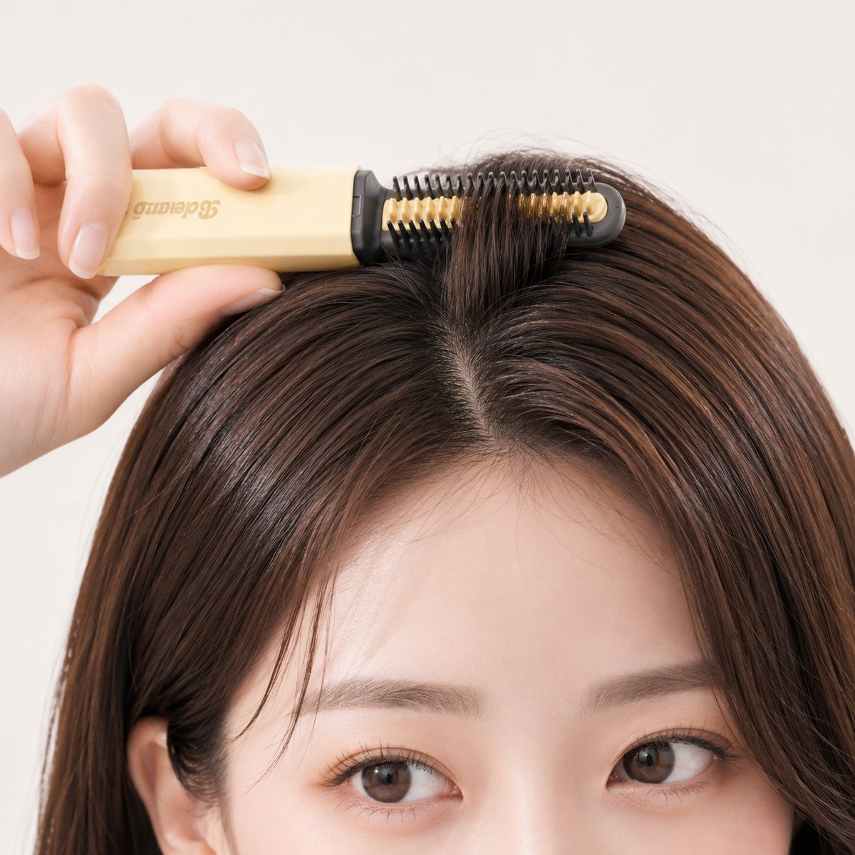 초경량 버터스틱 10cm 볼륨 무선 미니 고데기