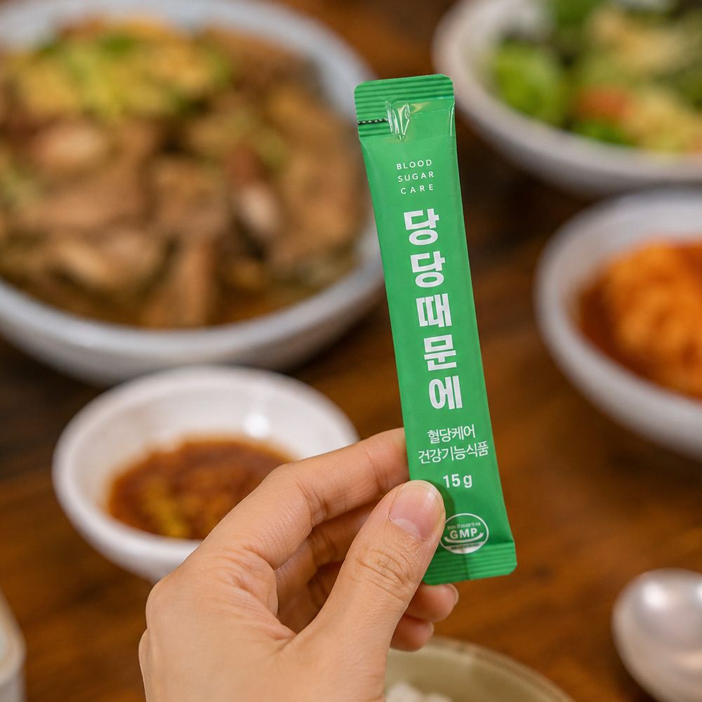 [웰스앤헬스]혈당케어 당당때문에 30포 3개입