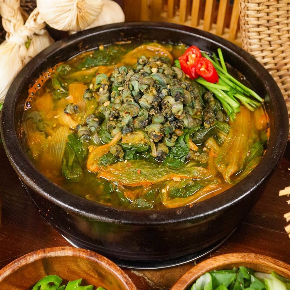 기력보충! 올갱이(다슬기) 해장국 500g 3팩