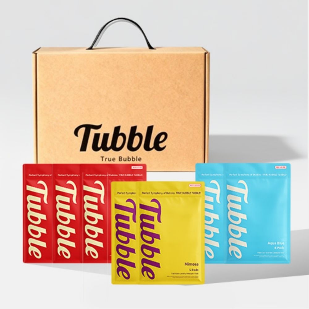 [Tubble] 트루클린 캡슐 세탁세제 7종 선물세트
