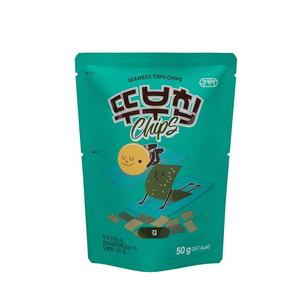 고소하고 담백한 국내산 두부과자 뚜부칩
