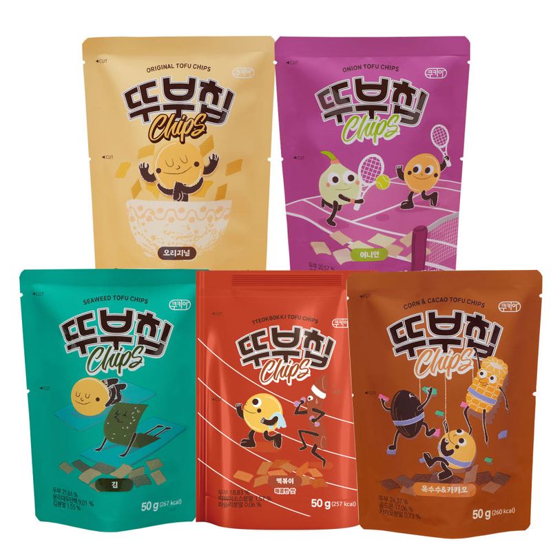 고소하고 담백한 국내산 두부과자 뚜부칩