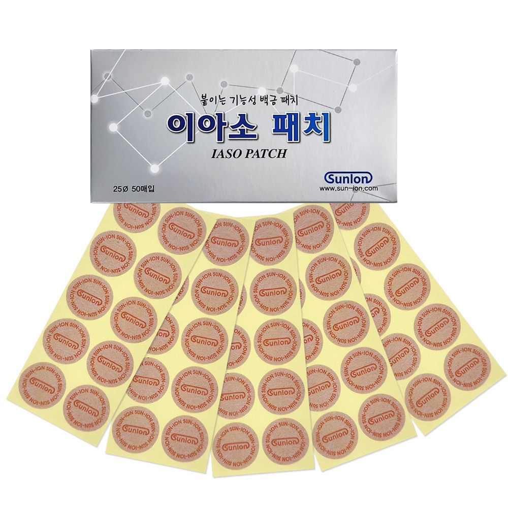 붙이는 동전타입 기능성 건강패치 1세트 100매