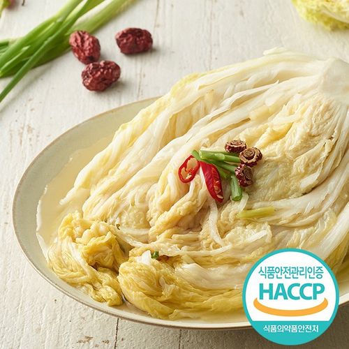 우리농산물 시원하고 깔끔한 백김치 1/3/5kg