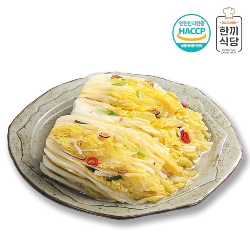 우리농산물 시원하고 깔끔한 백김치 1/3/5kg