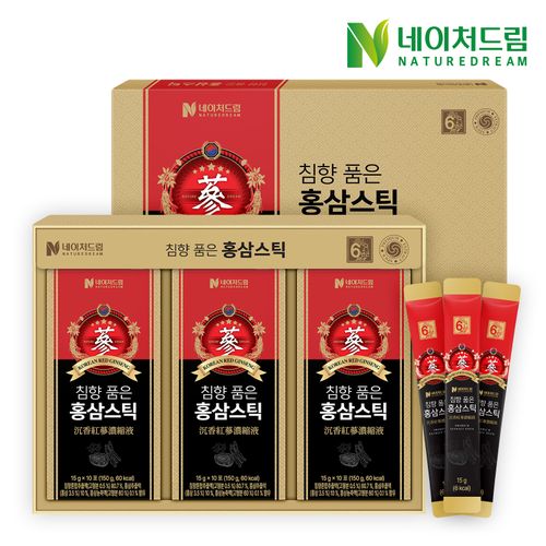 네이처드림 침향 품은 홍삼스틱 15g x 30포 / 쇼핑백 포함