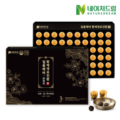 네이처드림 일품해마 황제영묘진환 3.75g X 60환 / 쇼핑백 포함