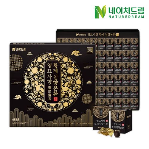 네이처드림 영묘사향 황제 침향본환 3.75g X 60환 / 쇼핑백 포함