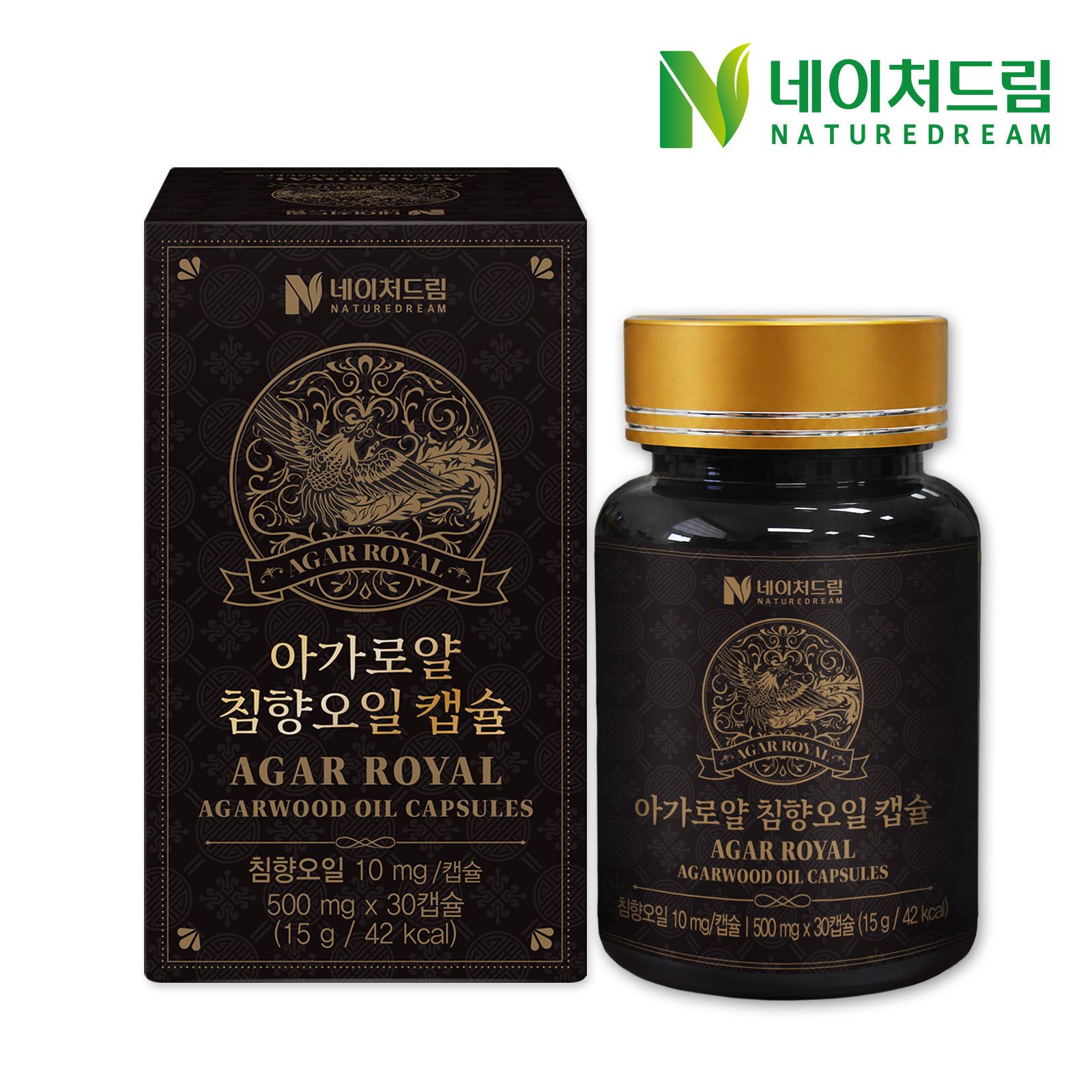 네이처드림 아가로얄 침향오일 캡슐 500mg x 30캡슐
