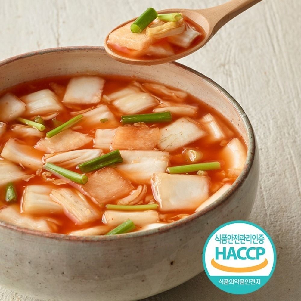 [한끼식당] 우리 농산물 100% 김치 실속 3종세트(나박김치1kg,청양열무김치1kg,백김치1kg)