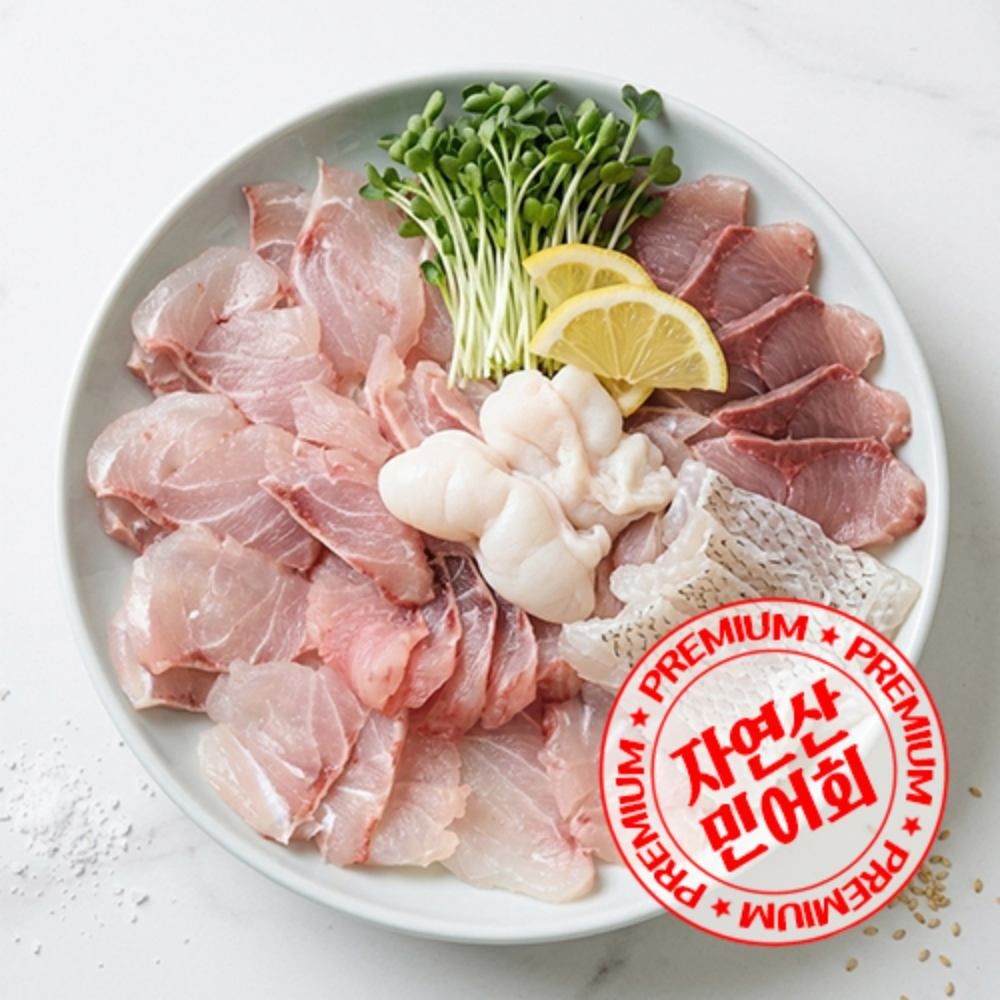 [산지직송, 당일조업] 여름 보양식 자연산 민어회 400g 