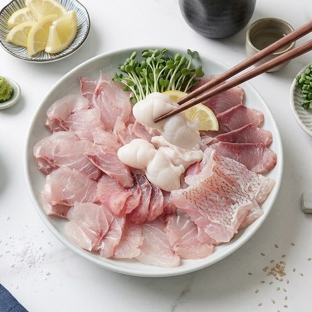 [산지직송, 당일조업] 여름 보양식 자연산 민어회 400g 