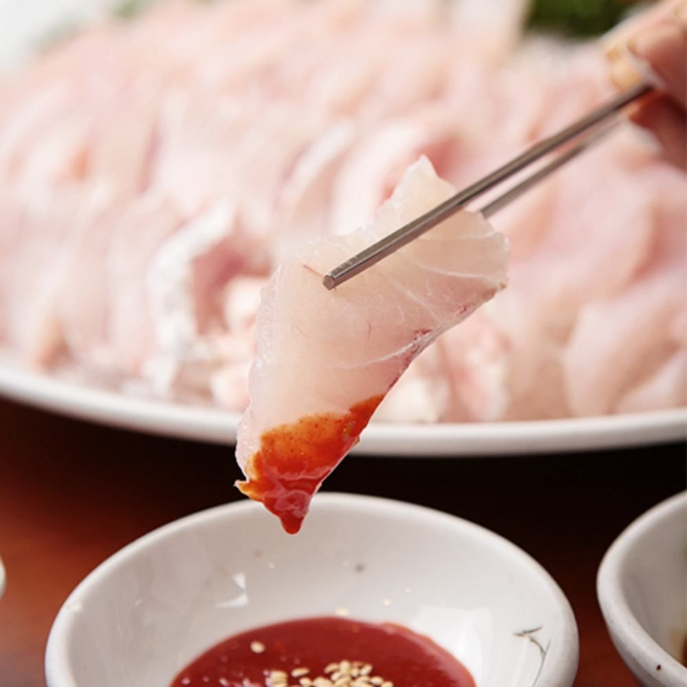 [산지직송, 당일조업] 여름 보양식 자연산 민어회 400g 