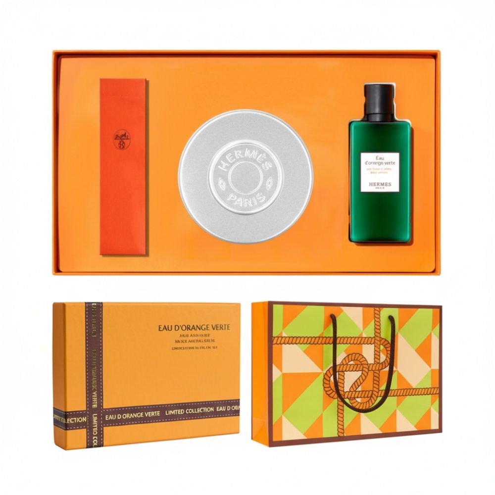 [Hermes] (NEW)에르메스 오도렌지 베르테 페이스앤바디밤 스페셜세트 + 쇼핑백포함