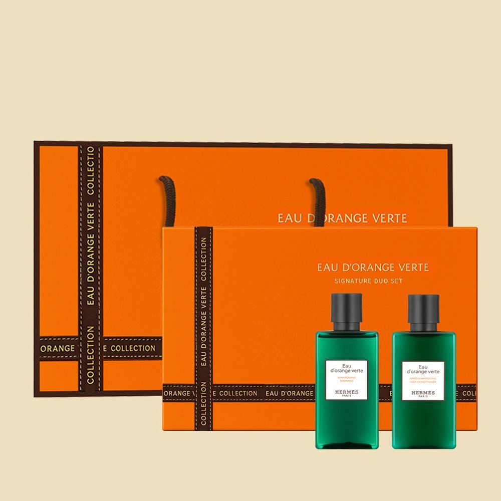 [Hermes] (NEW)에르메스 오도렌지 베르테 바디2종세트 + 쇼핑백포함