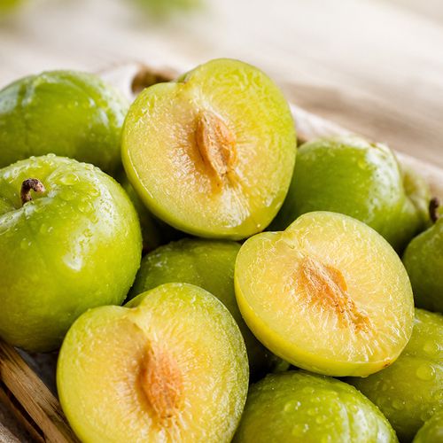 연두빛 하트모양 미니 첼시자두 혼합과 500g~3kg