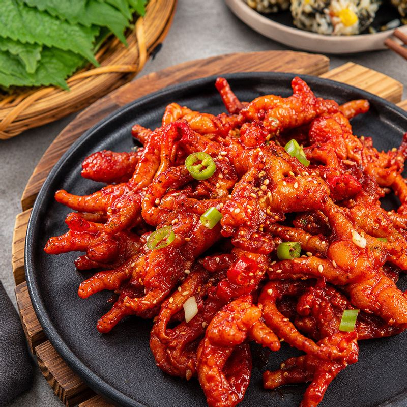 매콤한 국내산 숯불 무뼈닭발 150g