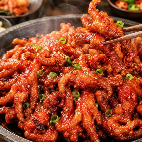 매콤한 국내산 숯불 무뼈닭발 150g
