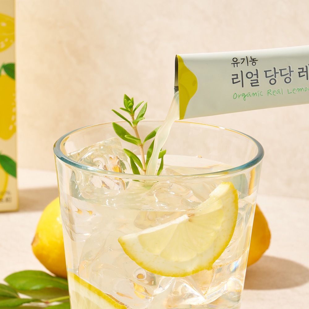 [리얼당당] 유기농 리얼당당 레몬즙 (2박스,6박스,10박스)