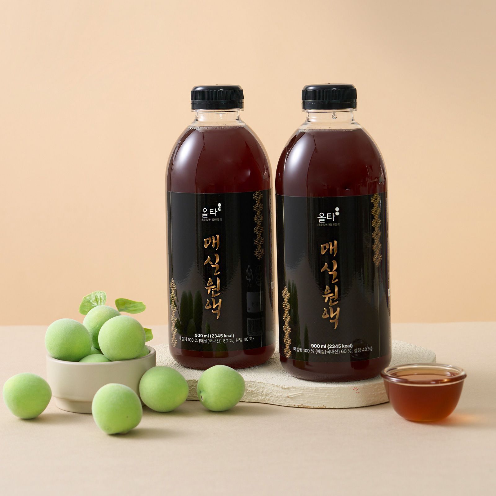 [올타] 고흥 매실원액 900ml (1병 / 3병)