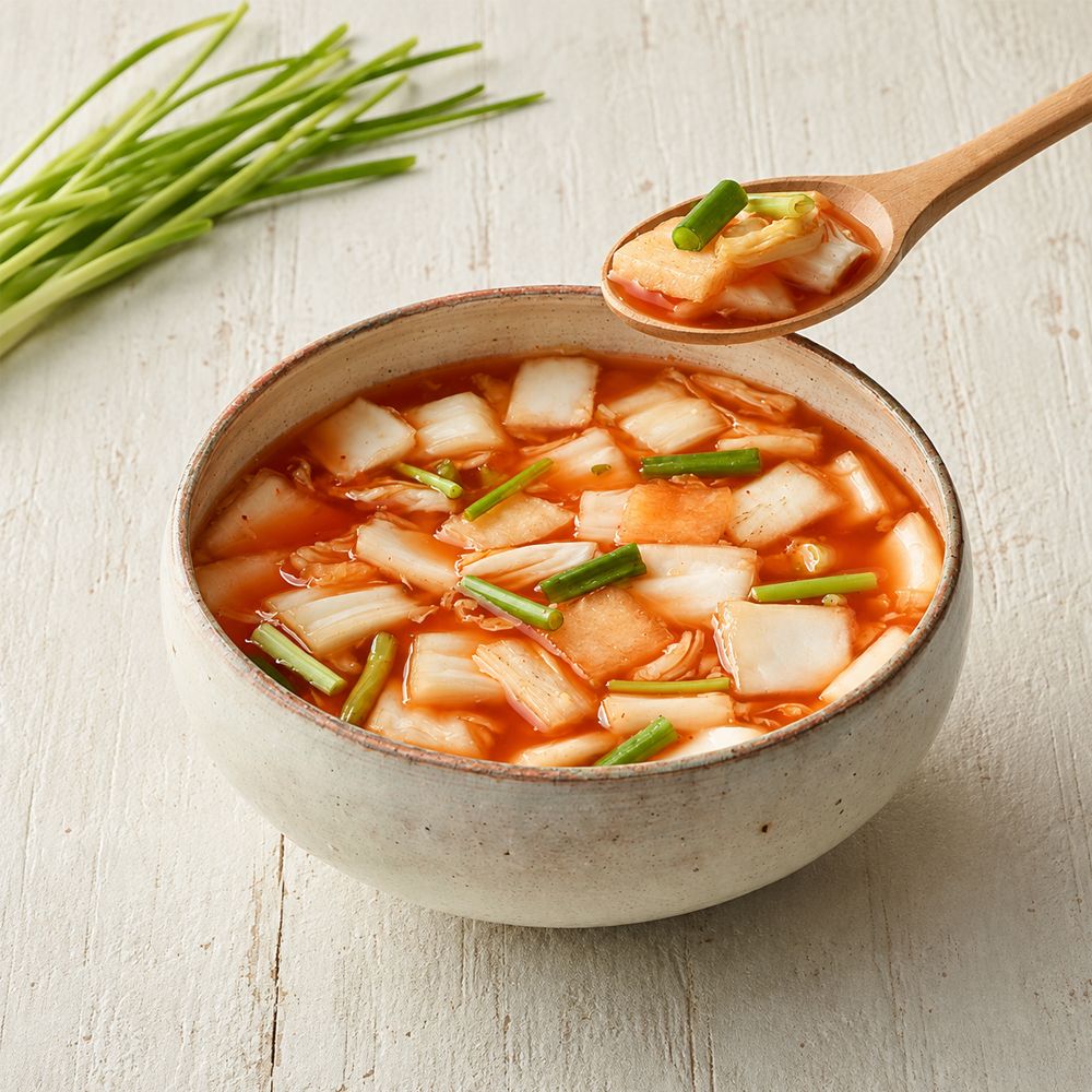 [한울김치] 한끼식당 우리 농산물 100% 나박김치 1/3kg