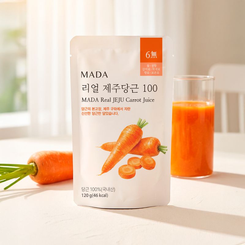 (냉동)MADA 리얼 제주당근주스 100