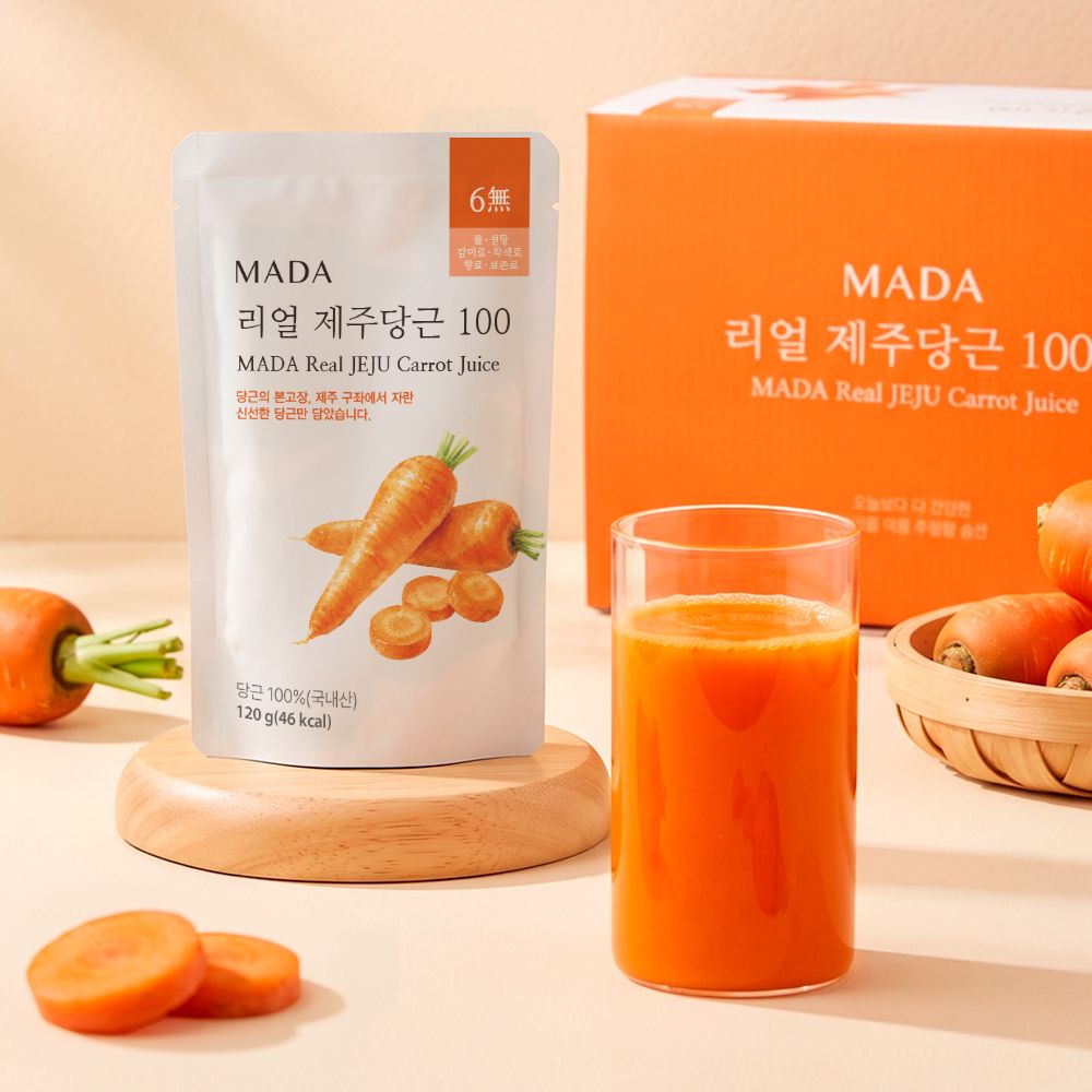 (냉동)MADA 리얼 제주당근주스 100