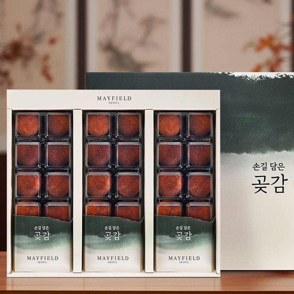 [26년 추석] GAP인증! 메이필드호텔 시그니쳐 흑곶감 선물세트 3종