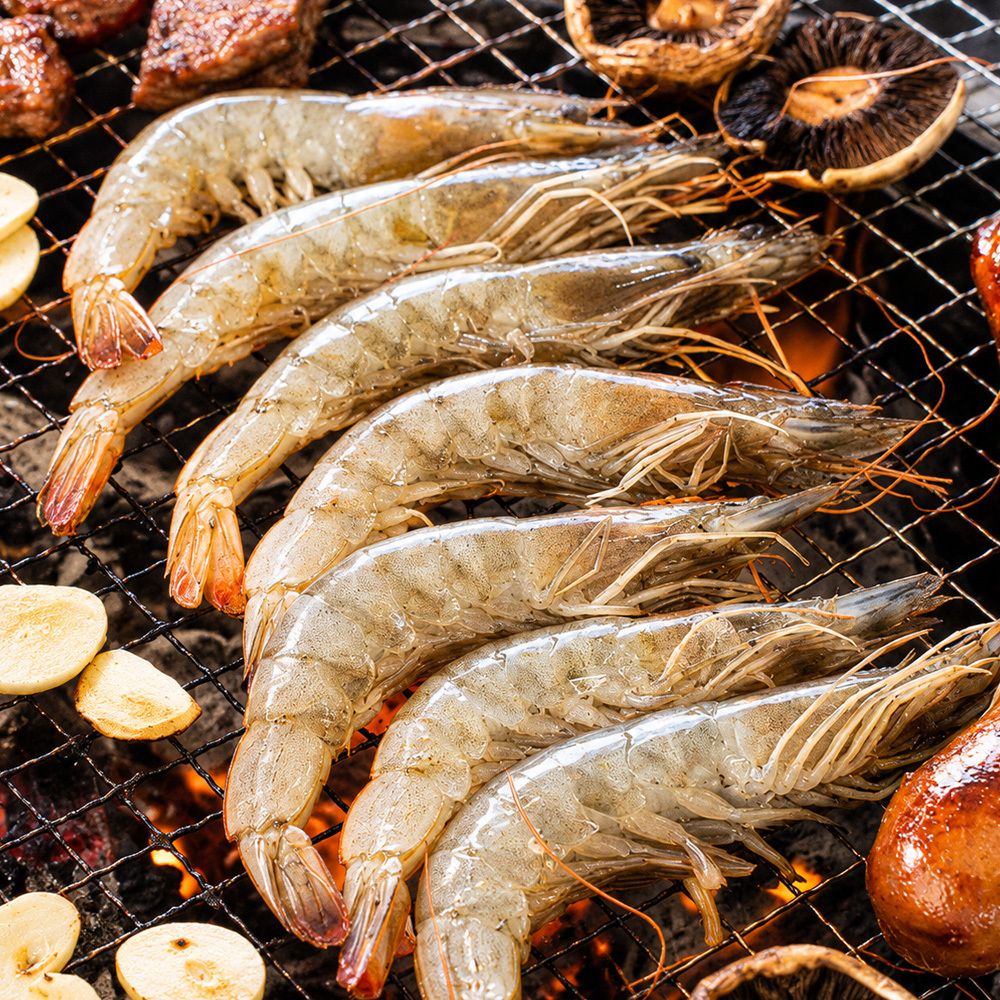 제철! 큼직한 활 흰다리 새우 500g