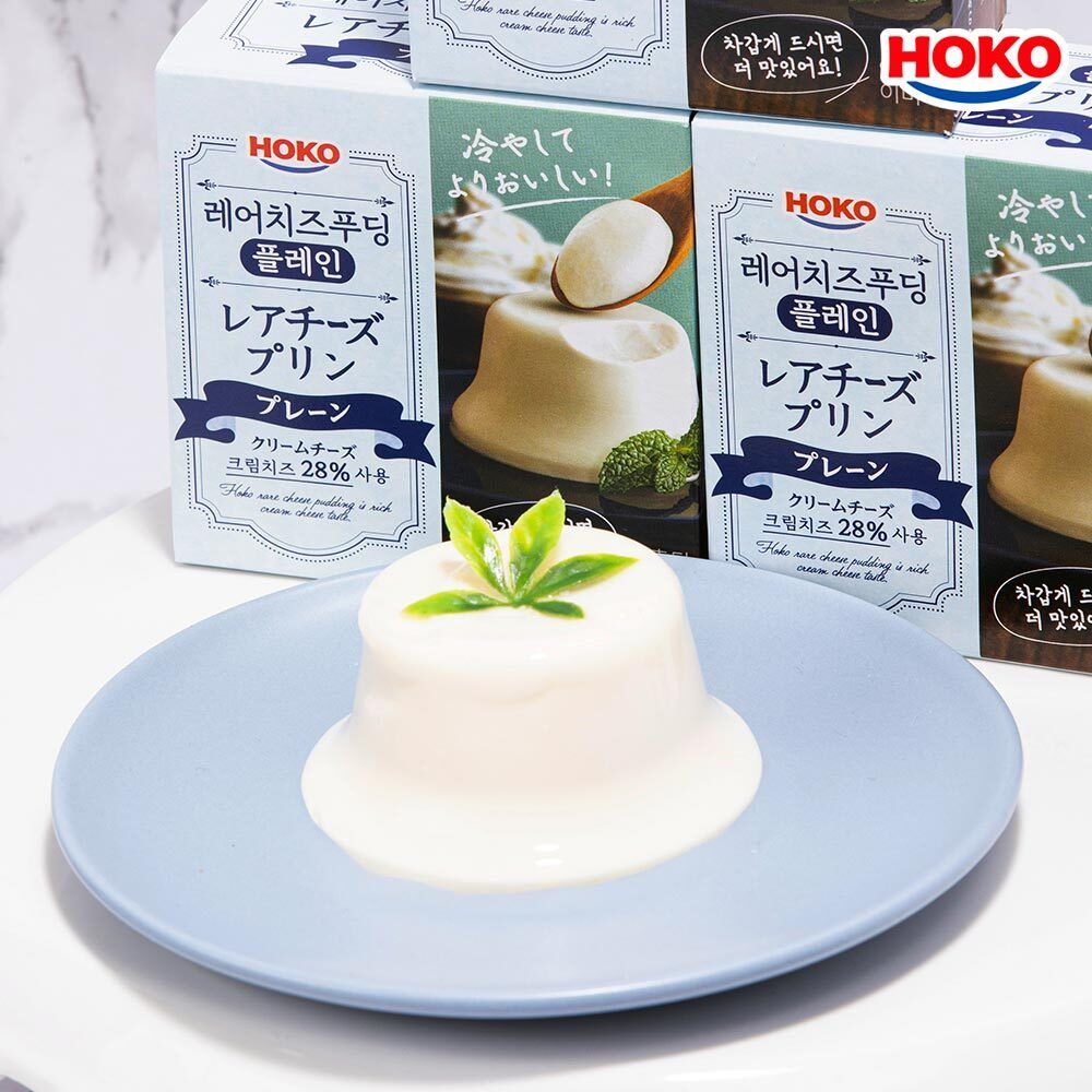 [일본편의점 인기 디저트] 1+1 일본 HOKO 레어치즈 디저트 70g (플레인,딸기,사과,감귤)