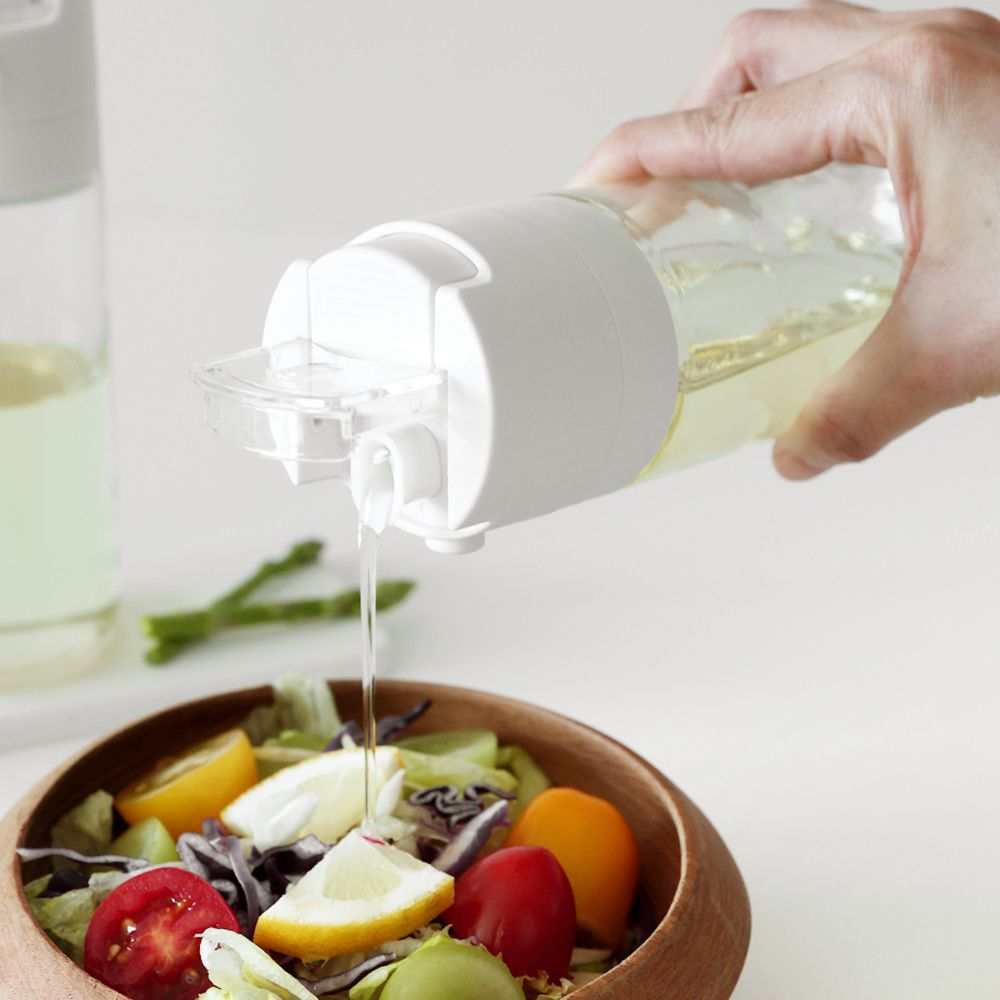 [리본제이]비화이트 2way 오일스프레이 오일병 (170ml/270ml) / 분사형 디스펜서 양념병 소스통