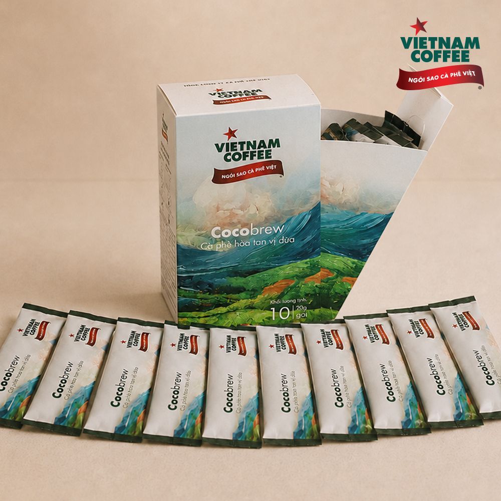 [국내최초] '꾸덕한' 베트남 스타커피 코코브루 코코넛커피 1팩 (20g x 10포) 외 수량선택