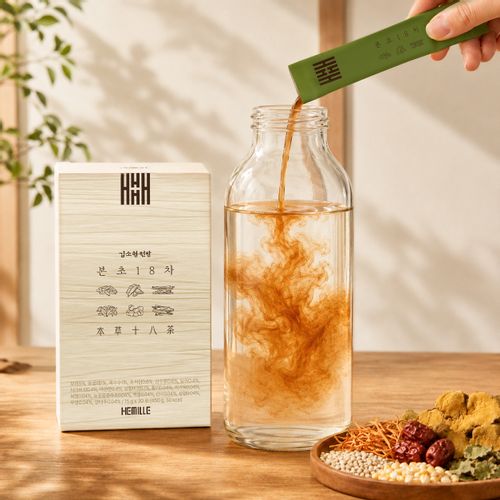 김소형 원장 본초 18차 국산 보리차 둥글레 18차 블렌딩 액상차 30포
