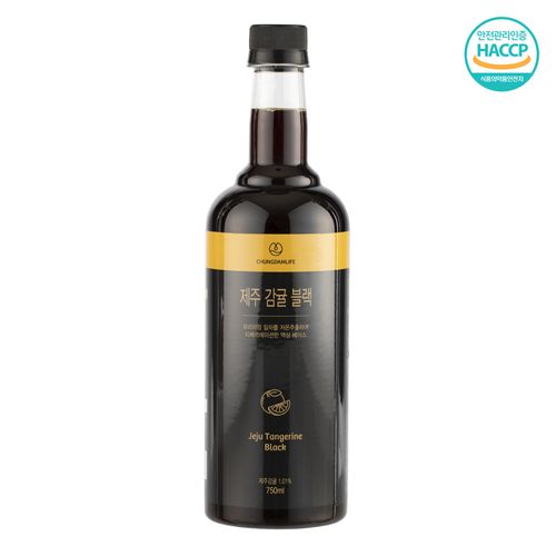 제주 감귤 블랙 밀크티 베이스 750ml